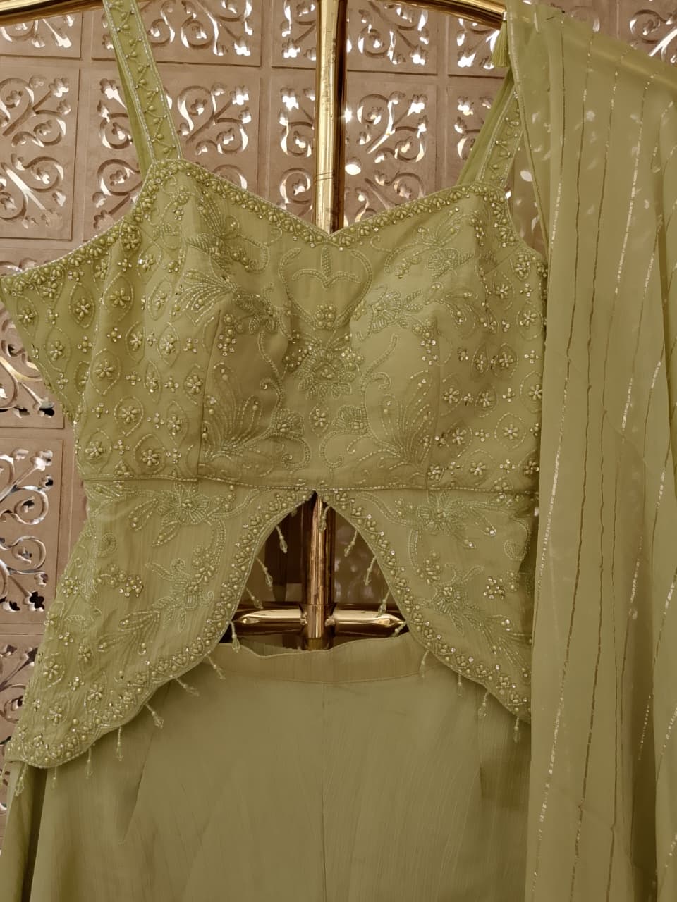 INDO-WESTERN FESTIVE OCCASSION PARTY WEAR OUTFIT