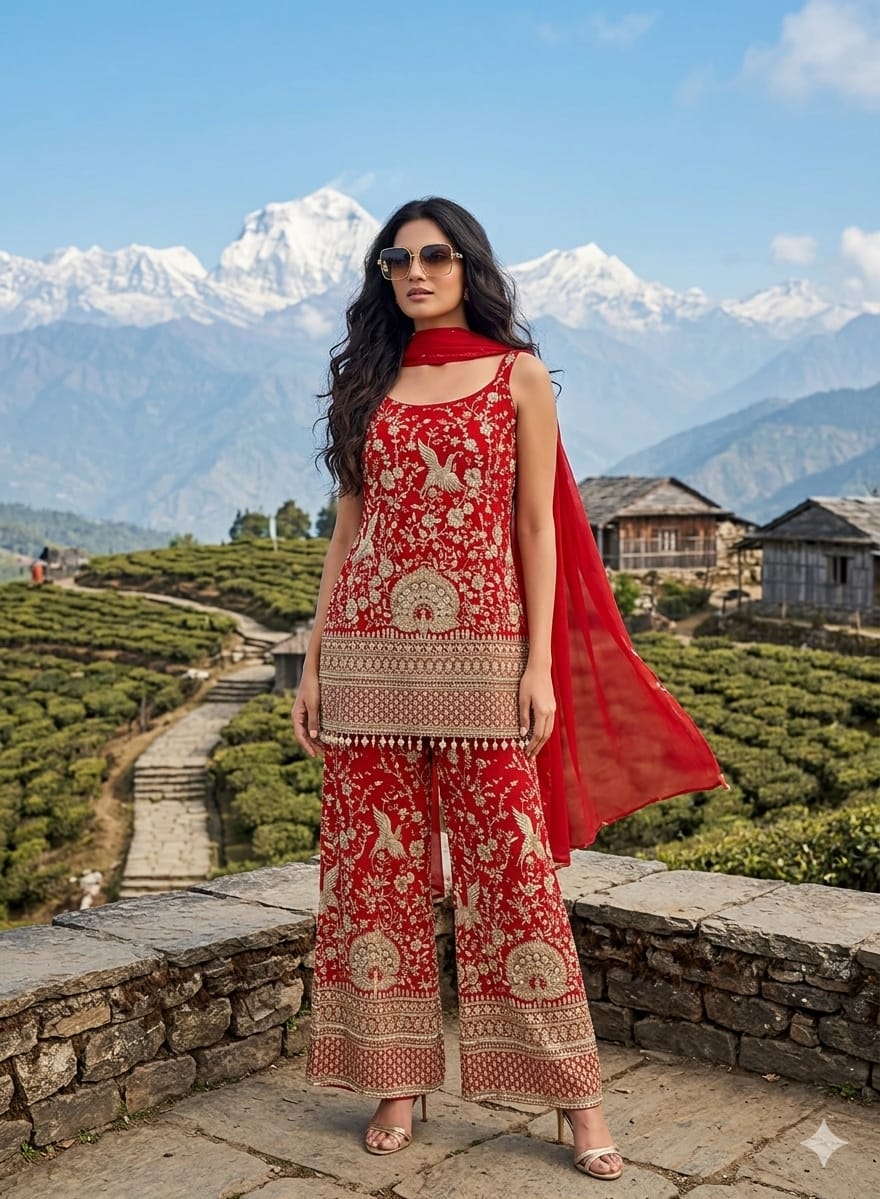 FESTIVE OCCASSION PARTY WEAR OUTFIT