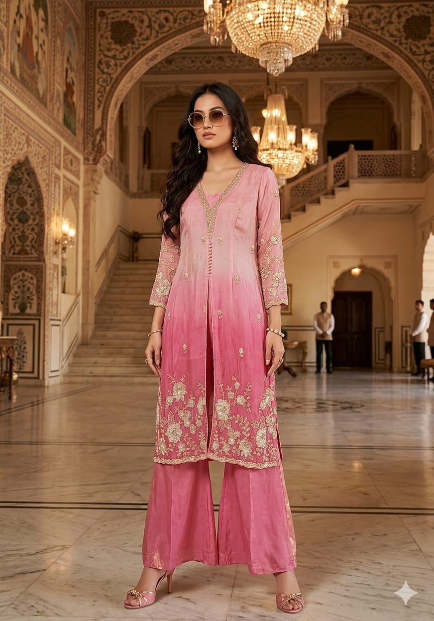 INDO-WESTERN FESTIVE OCCASSION PARTY WEAR OUTFIT
