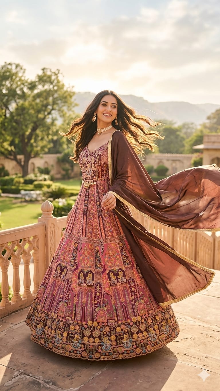 FESTIVE FUNCTIONAL PARTY WEAR OUTFIT