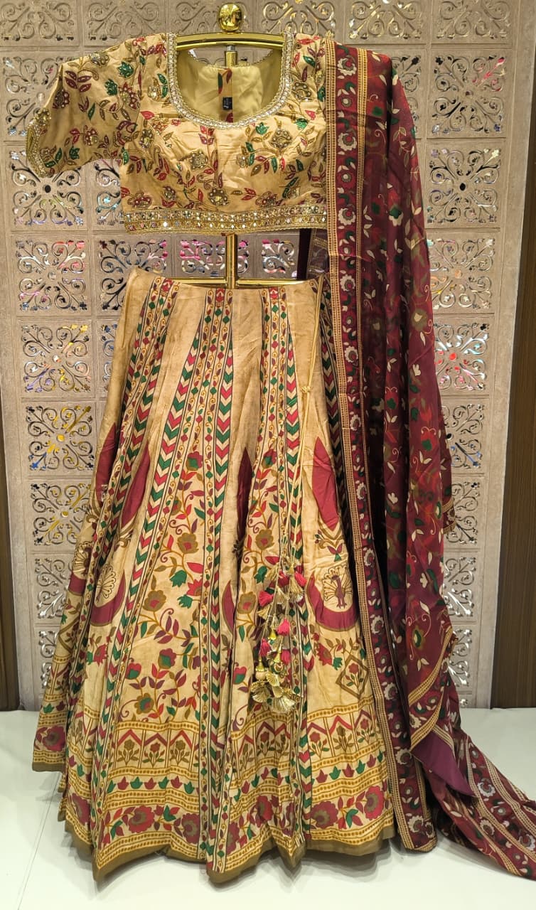 FESTIVE FUNCTIONAL PARTY WEAR LEHENGA CHOLI