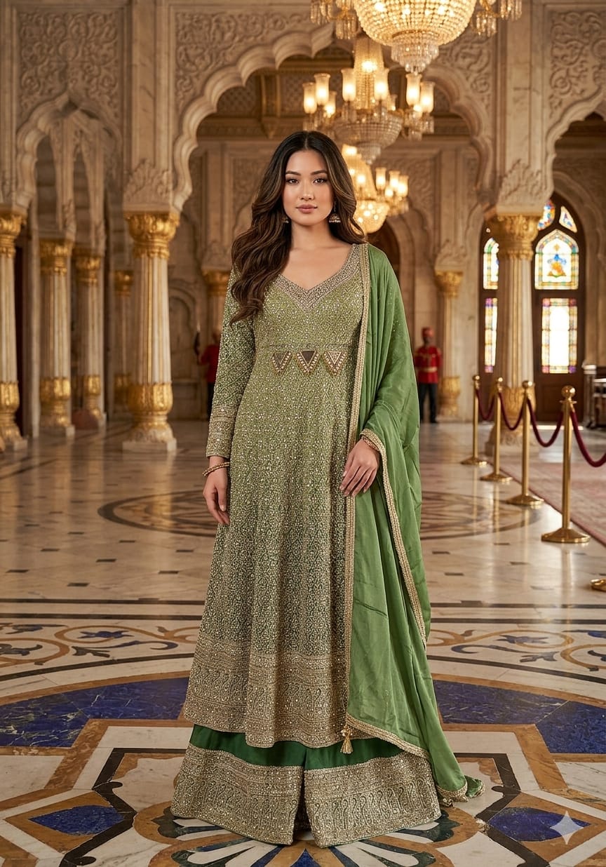 ANARKALI PARTY WEAR OUTFIT