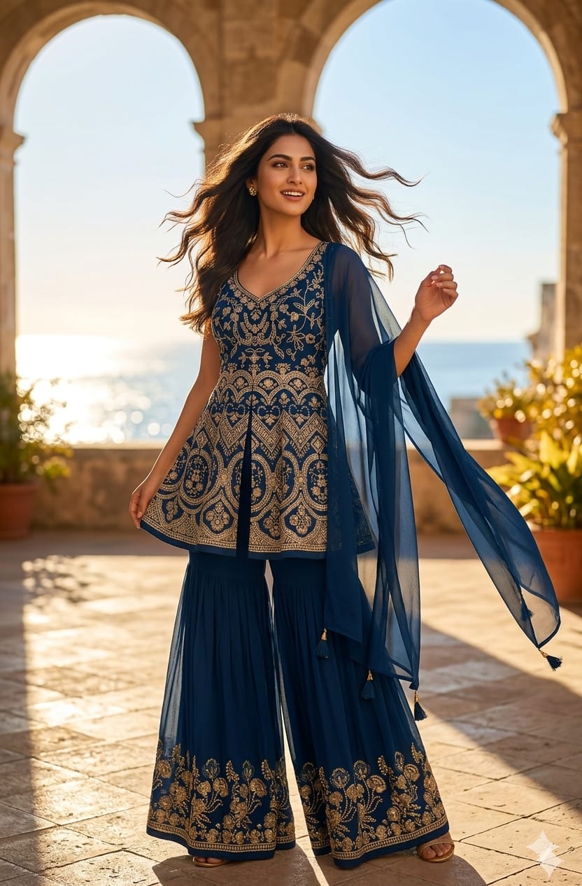 MEHENDI,HALDI FESTIVE OCCASSION PARTY WEAR OUTFIT
