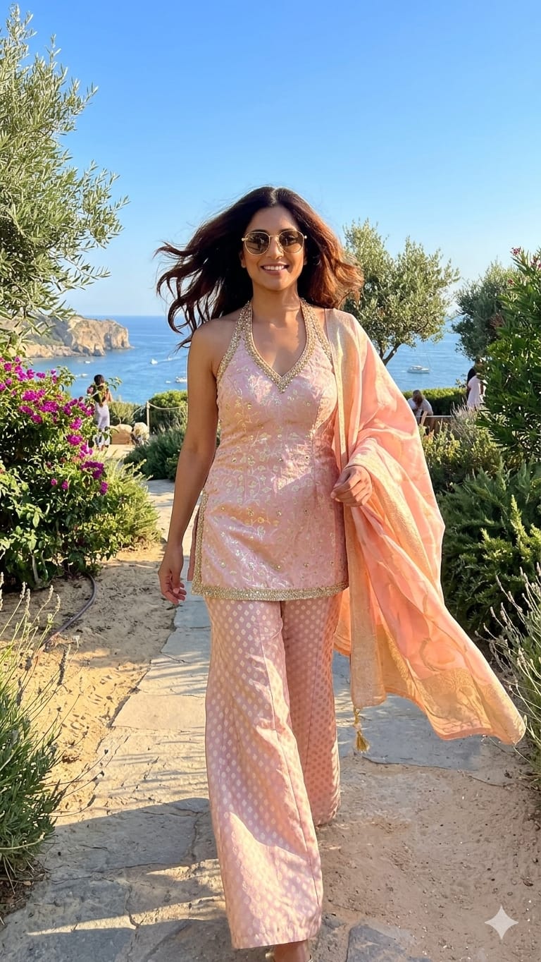 FESTIVE OCCASION FUNCTIONAL PARTY WEAR OUTFIT