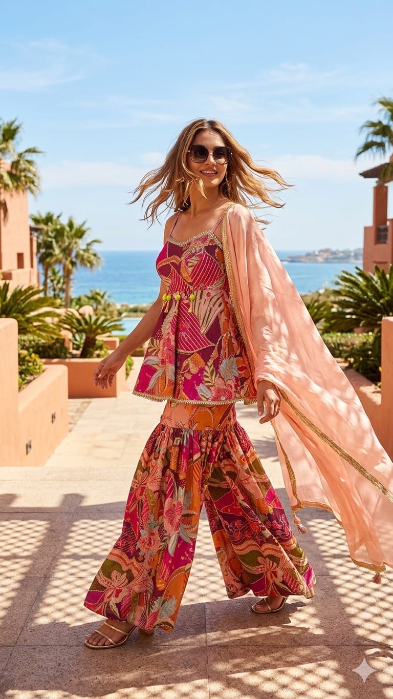FESTIVE OCCASSION PARTY WEAR  OUTFIT