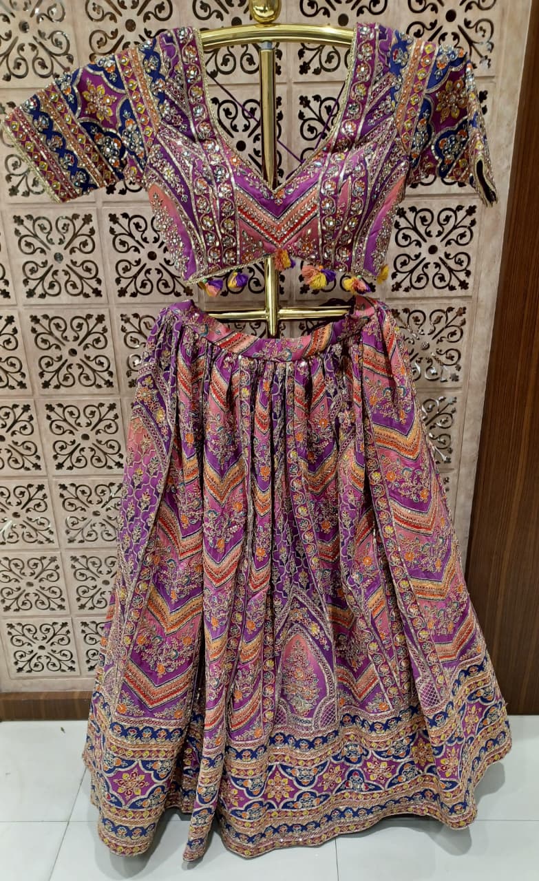 FESTIVE OCCASSION PARTY WEAR LEHENGA CHOLI