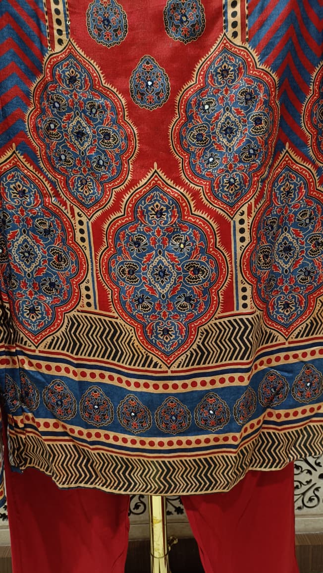 SEMI OCCASSION PARTY WEAR KURTA SET