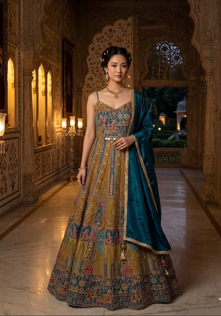 FESTIVE OCCASSION PARTY WEAR GOWN