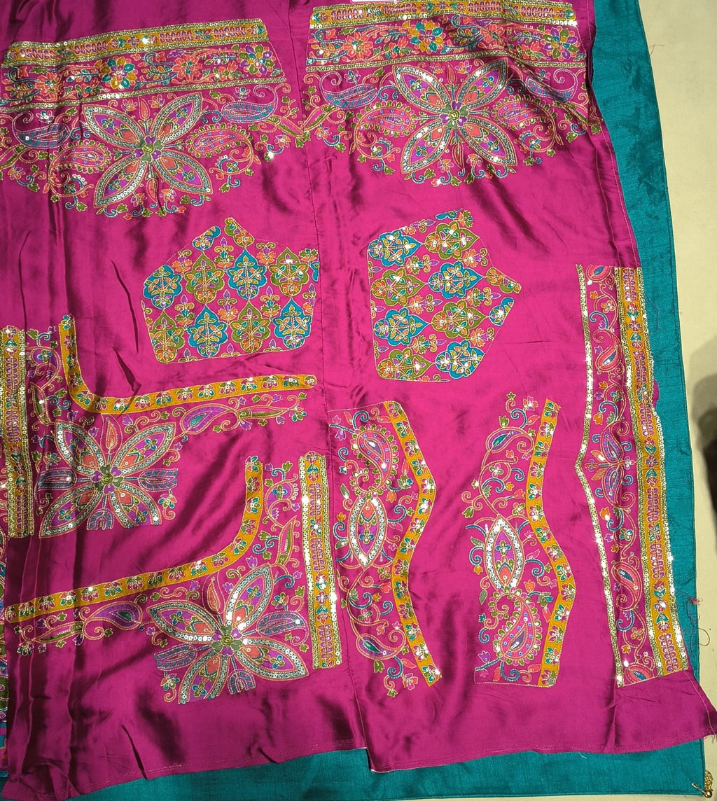 ENGAGEMENT,WEDDING RECEPTION FEUNCTIONAL PARTY WEAR SAREE