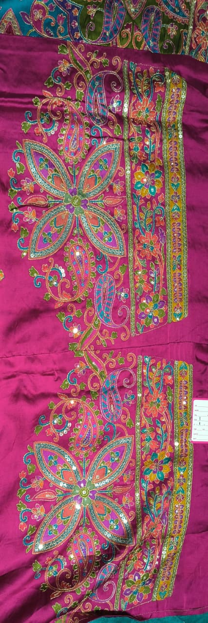 ENGAGEMENT,WEDDING RECEPTION FEUNCTIONAL PARTY WEAR SAREE