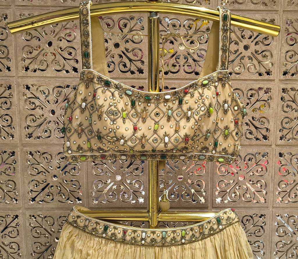 HALDI,MEHENDI FESTIVE OCCASSION PARTY WEAR LEHENGA CHOLI