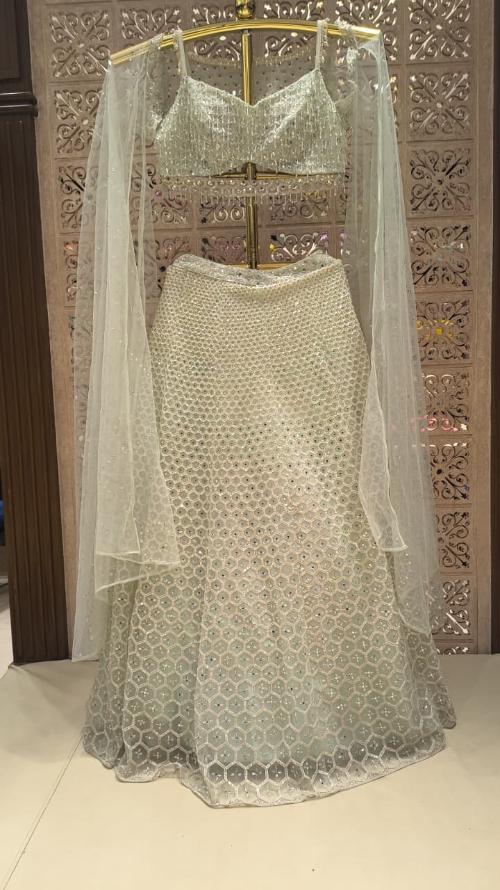 FUNCTIONAL FESTIVE OCCASSION PARTY WEAR LEHENGA CHOLI