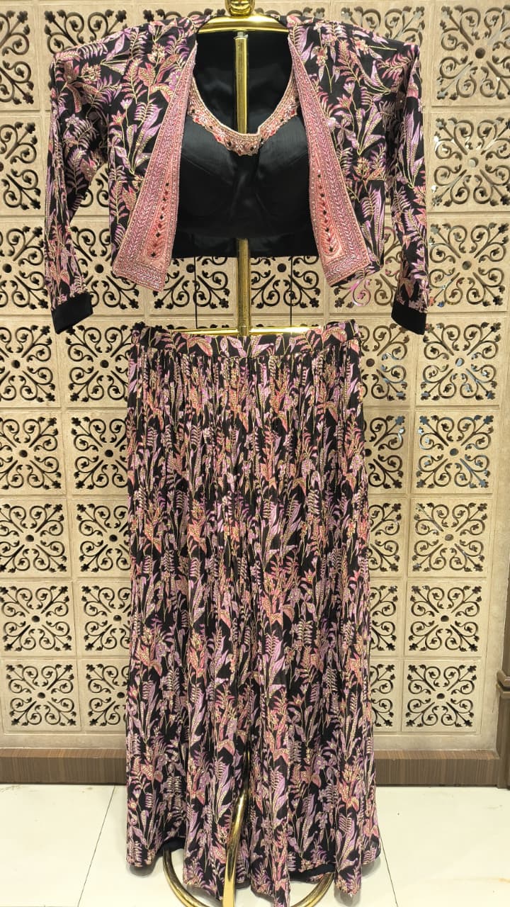 INDO-WESTERN FESTIVE OCCASSION PARTY WEAR OUTFIT