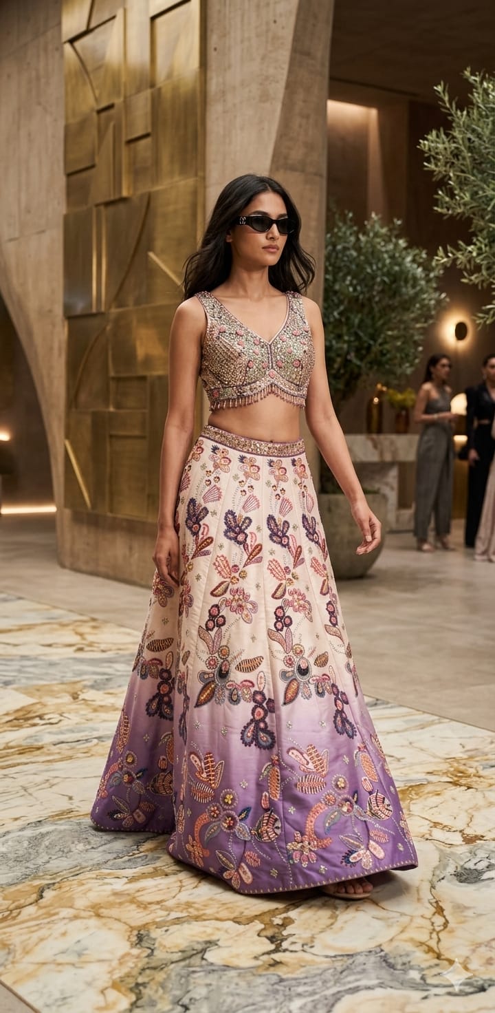 HALDI,MEHENDI,FUNCTIONAL LEHENGA CHOLI