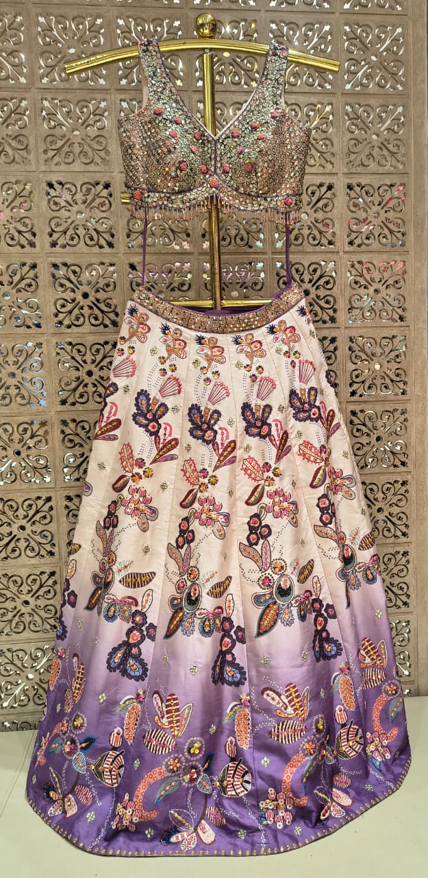 HALDI,MEHENDI,FUNCTIONAL LEHENGA CHOLI