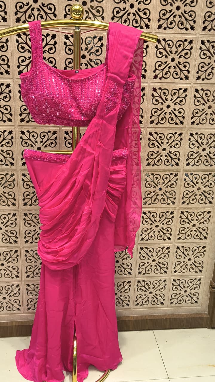 INDO-WESTERN FESTIVE OCCASSION OUTFIT