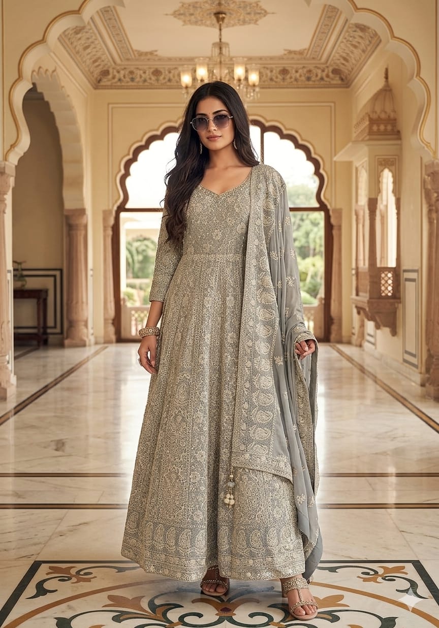 FESTIVE OCCASSION FUNCTIONAL GOWN