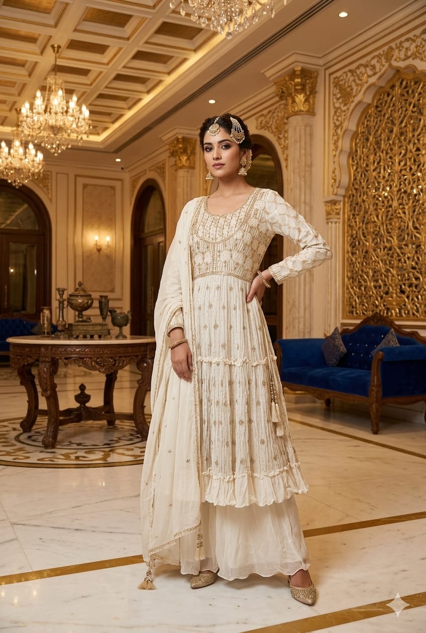 FESTIVE FUNCTIONAL PARTY WEAR OUTFIT