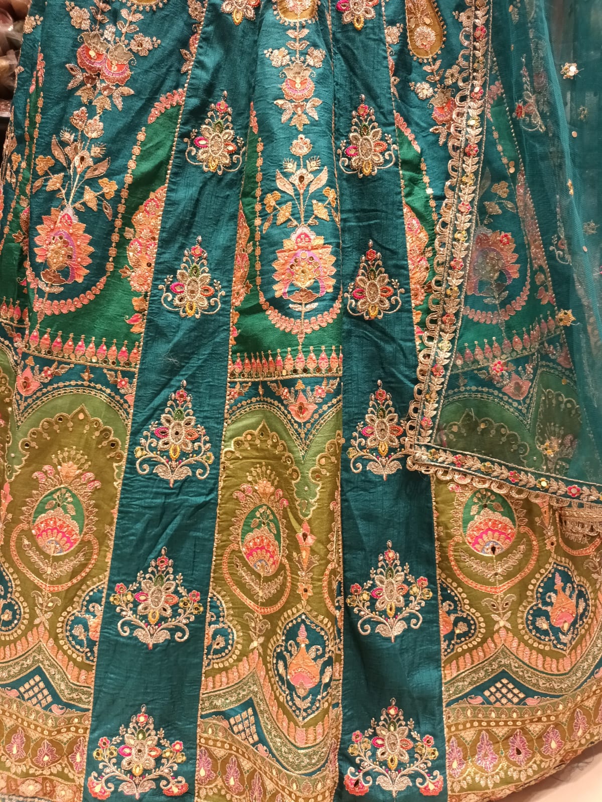 WEDDING,RECEPTION FESTIVE OCCASSION PARTY WEAR LEHENGA CHOLI