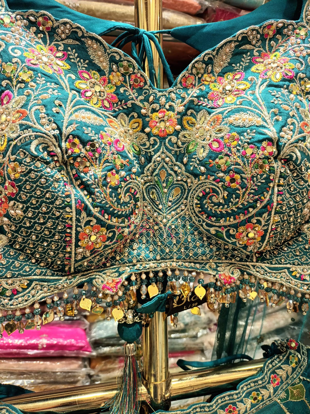 WEDDING,RECEPTION FESTIVE OCCASSION PARTY WEAR LEHENGA CHOLI