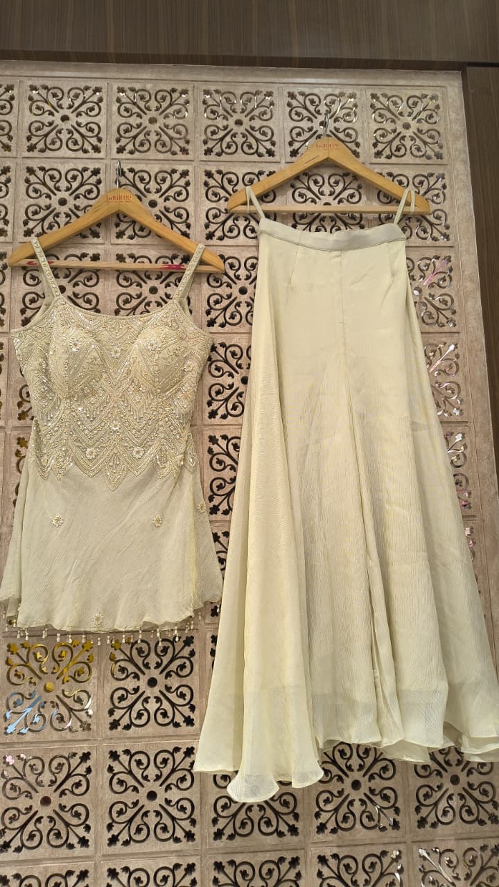 INDO-WESTERN FUNCTIONAL PARTY WEAR OUTFIT