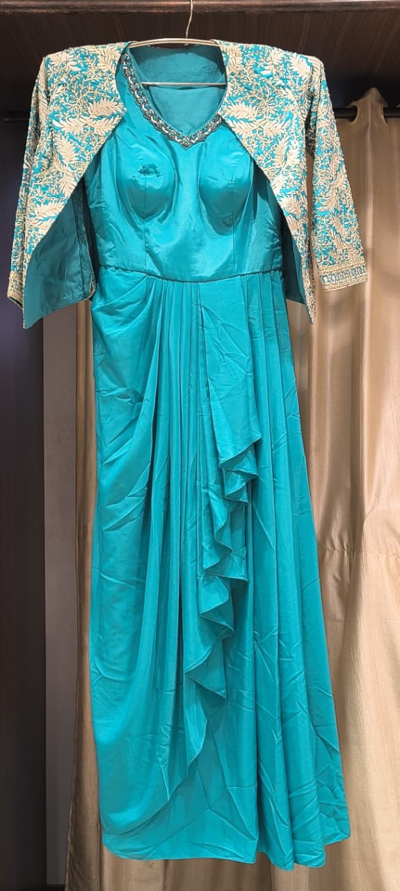 FLOOR LENGTH PARTY WEAR GOWN