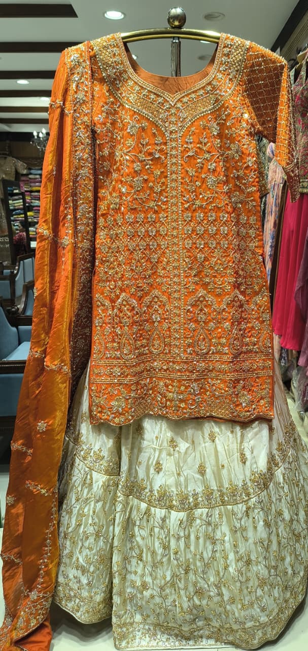 WEDDING RECEPTION FESTIVE OCCASSION PARTY WEAR OUTFIT