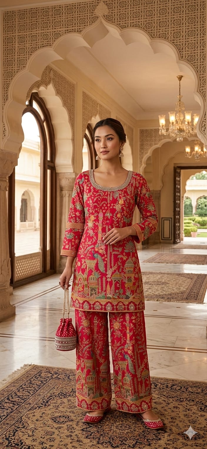 PARTY WEAR PALAZZO SET