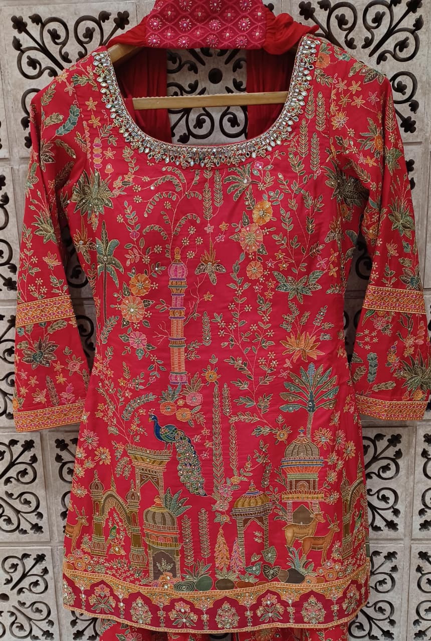 PARTY WEAR PALAZZO SET