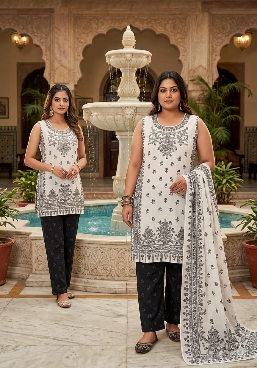 DAILY WEAR CASUAL KURTA SET