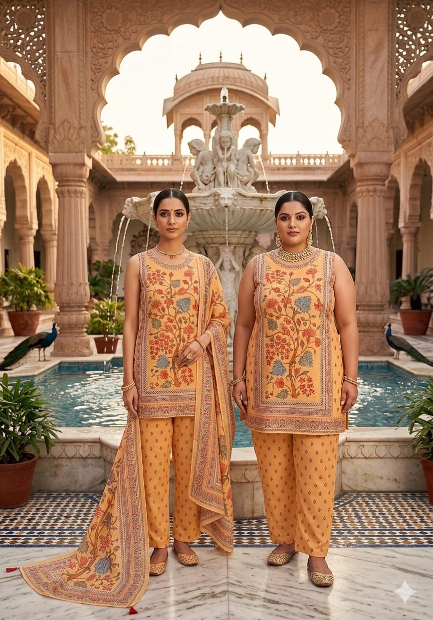 DAILY WEAR CASUAL KURTA SET