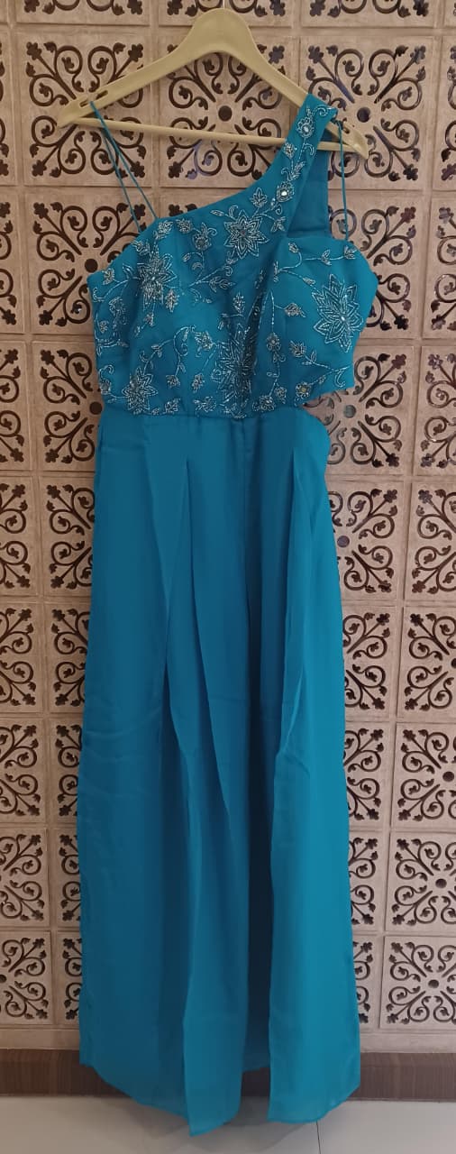 INDO-WESTERN FESTIVE OCCASSION PARTY WEAR JUMPSUIT