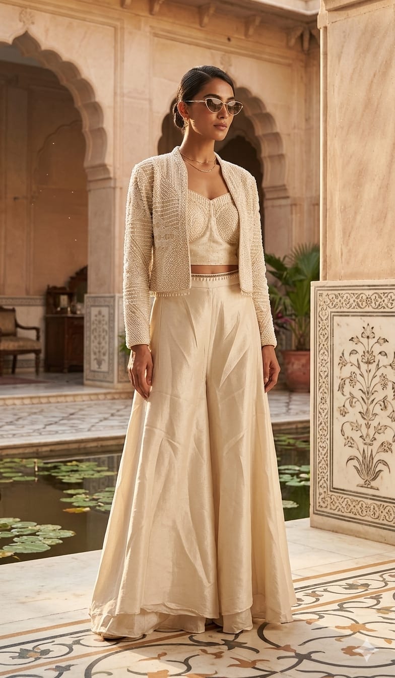 FESTIVE OCCASSION FUNCTIONAL PARTY WEAR OUTFIT