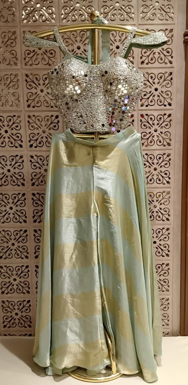 HALDI,MEHENDI FESTIVE  PARTY WEAR OUTFIT