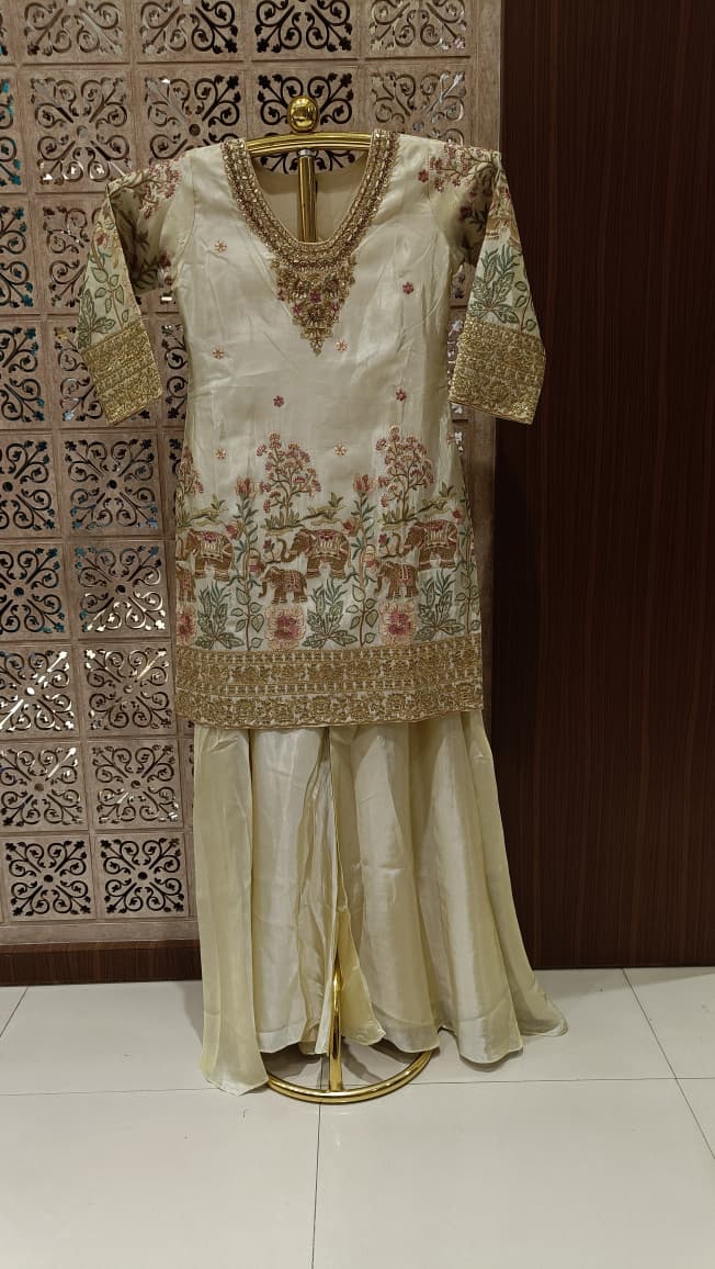 FESTIVE FUNCTIONAL PARTY WEAR PALAZZO SET