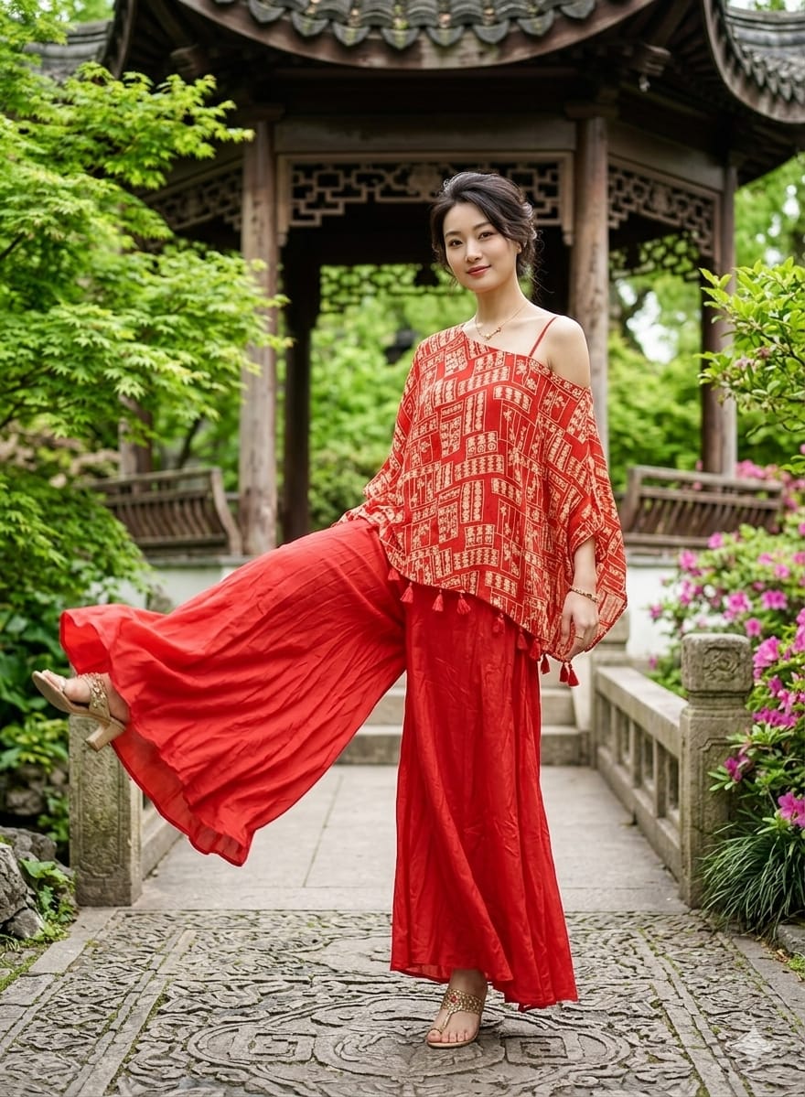 INDO-WESTERN PARTY WEAR OUTFIT
