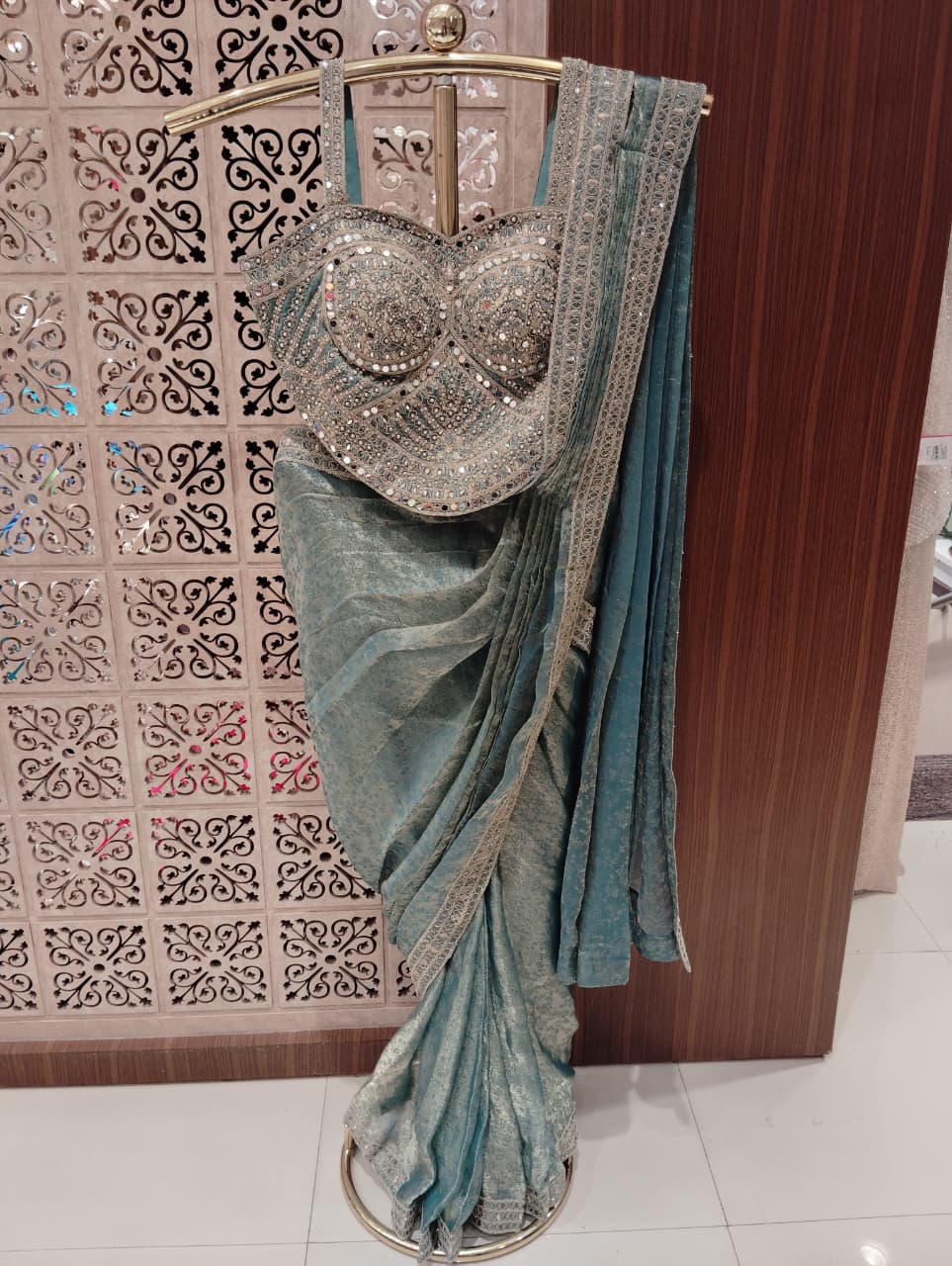 DESIGNER READY TO WEAR SAREE