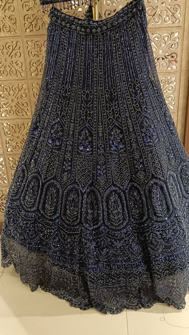 WEDDING,RECEPTION FUNCTIONAL PARTY WEAR LEHENGA CHOLI