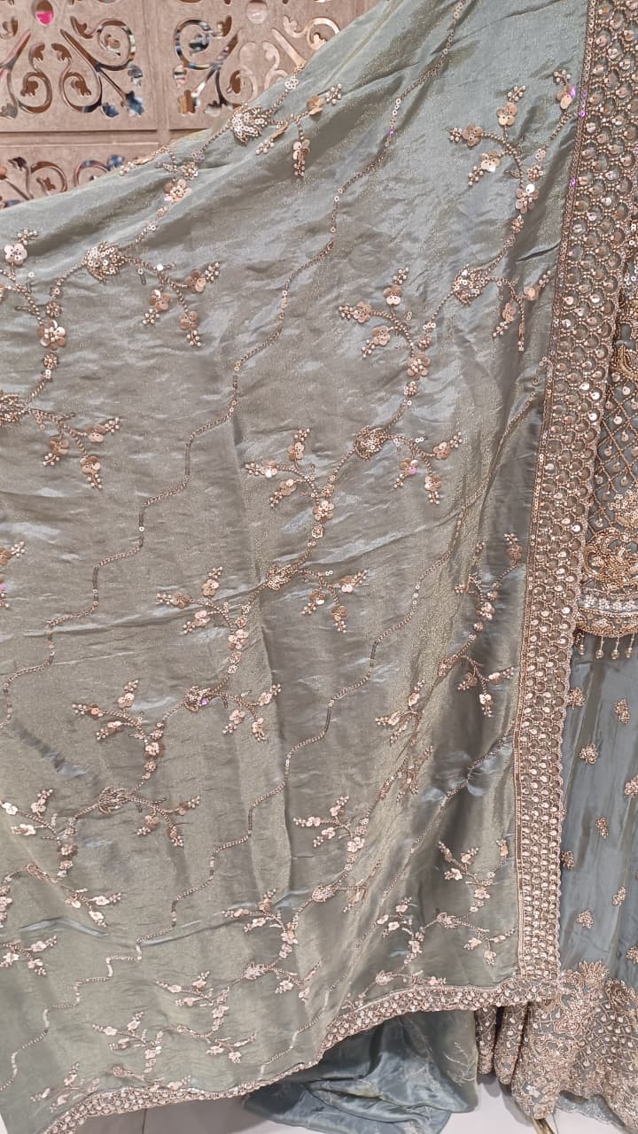 HALDI,MEHENDI FUNCTIONAL PARTY WEAR OUTFIT