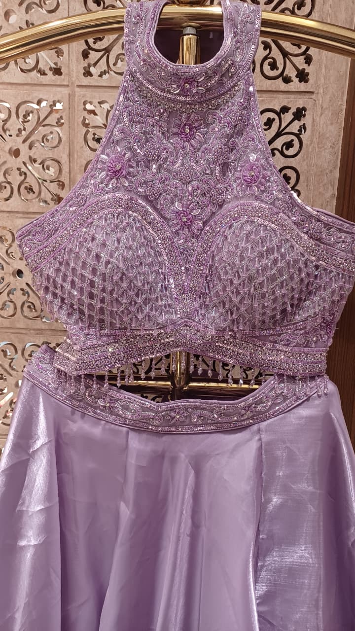WEDDING,RECEPTION FUNCTIONAL PARTY WEAR DESIGNER LEHENGA CHOLI