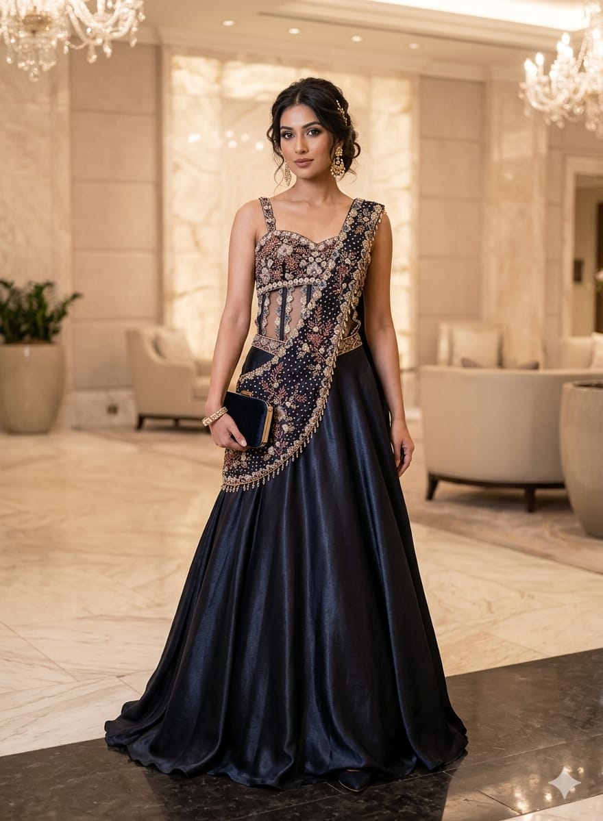 EVENING OCCASSION,COCKTAIL FUNCTIONAL PARTY WEAR LEHENGA CHOLI