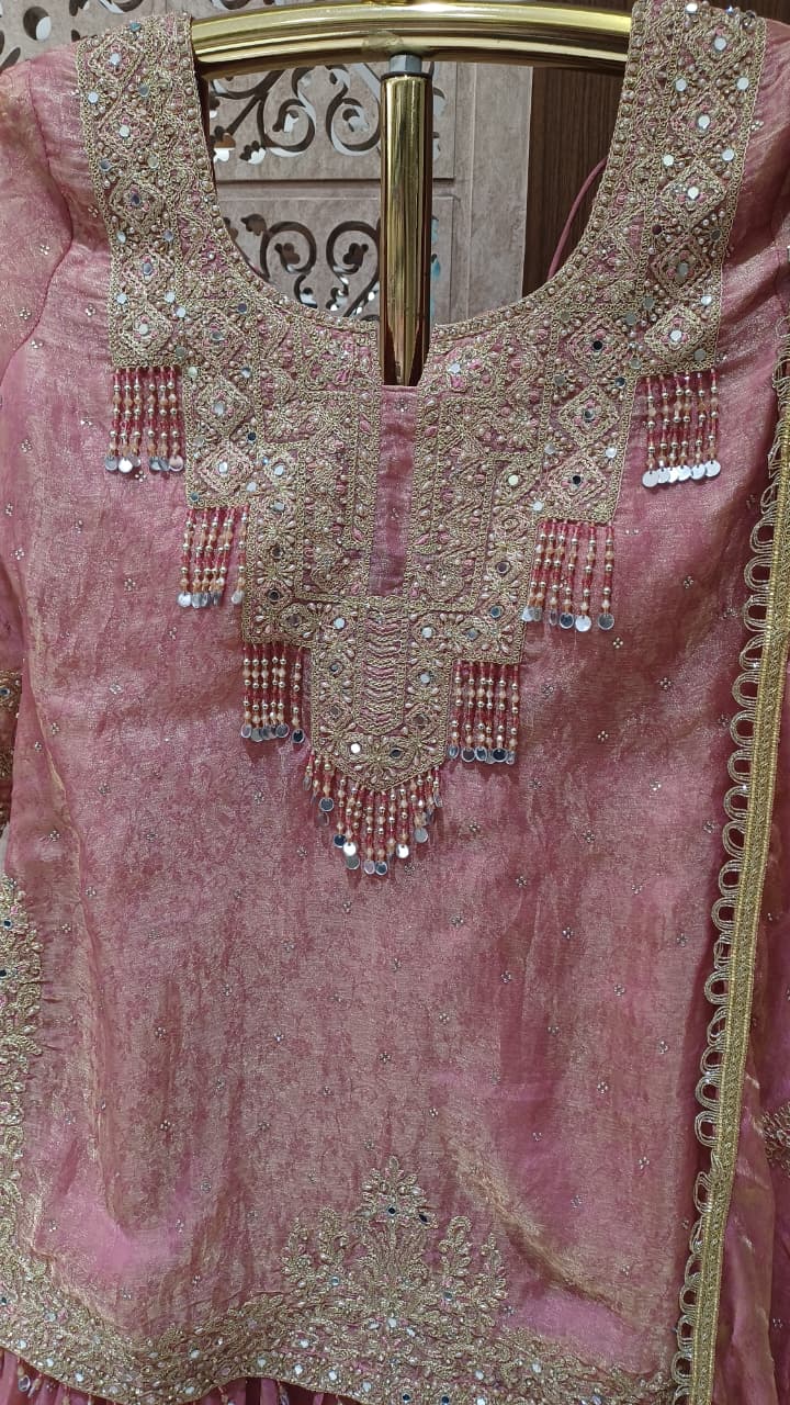 WEDDING,RECEPTION FUNCTIONAL PARTY WEAR LEHENGA CHOLI