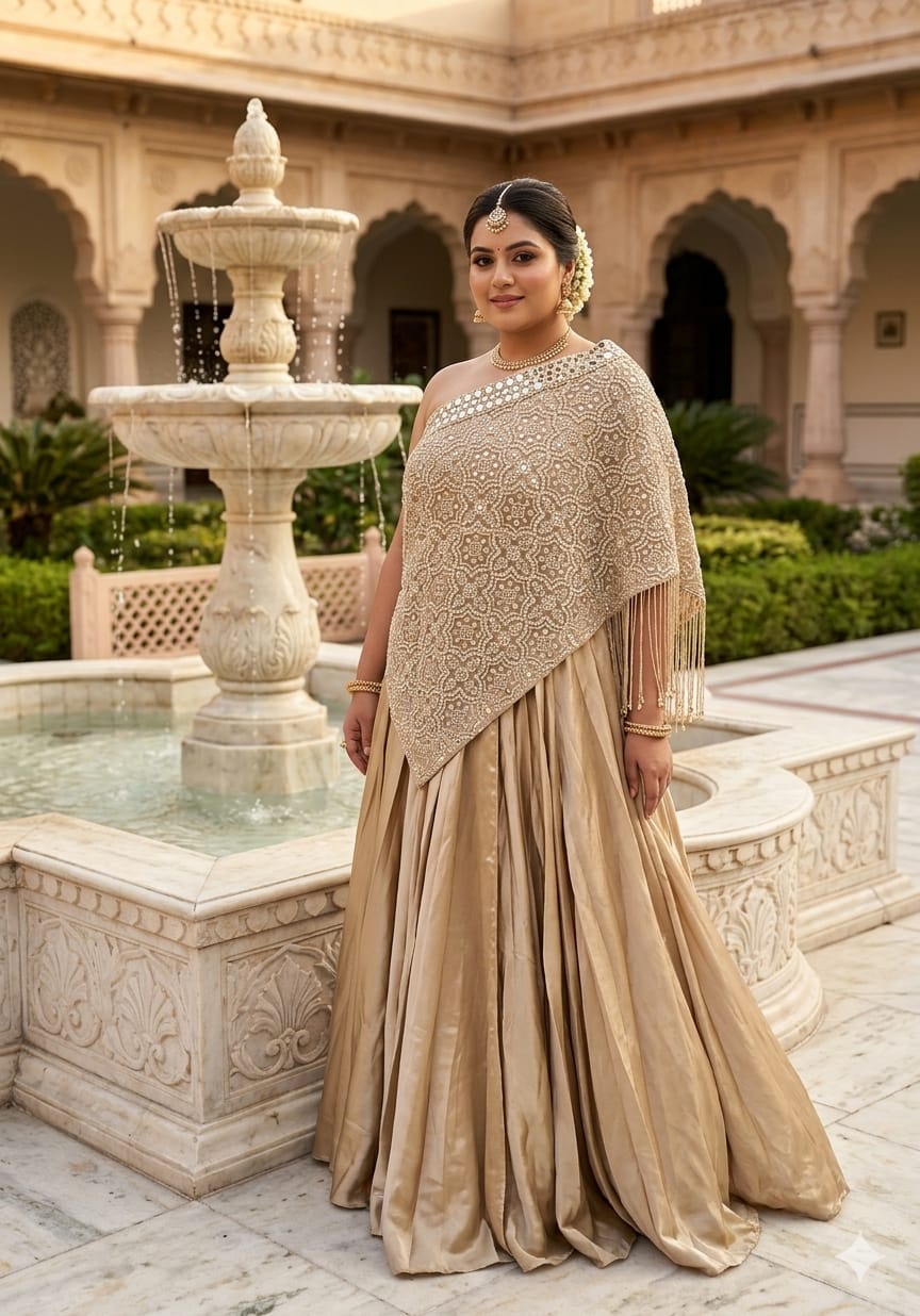 INDO-WESTERN FESTIVE OCCASSION PARTY WEAR OUTFIT