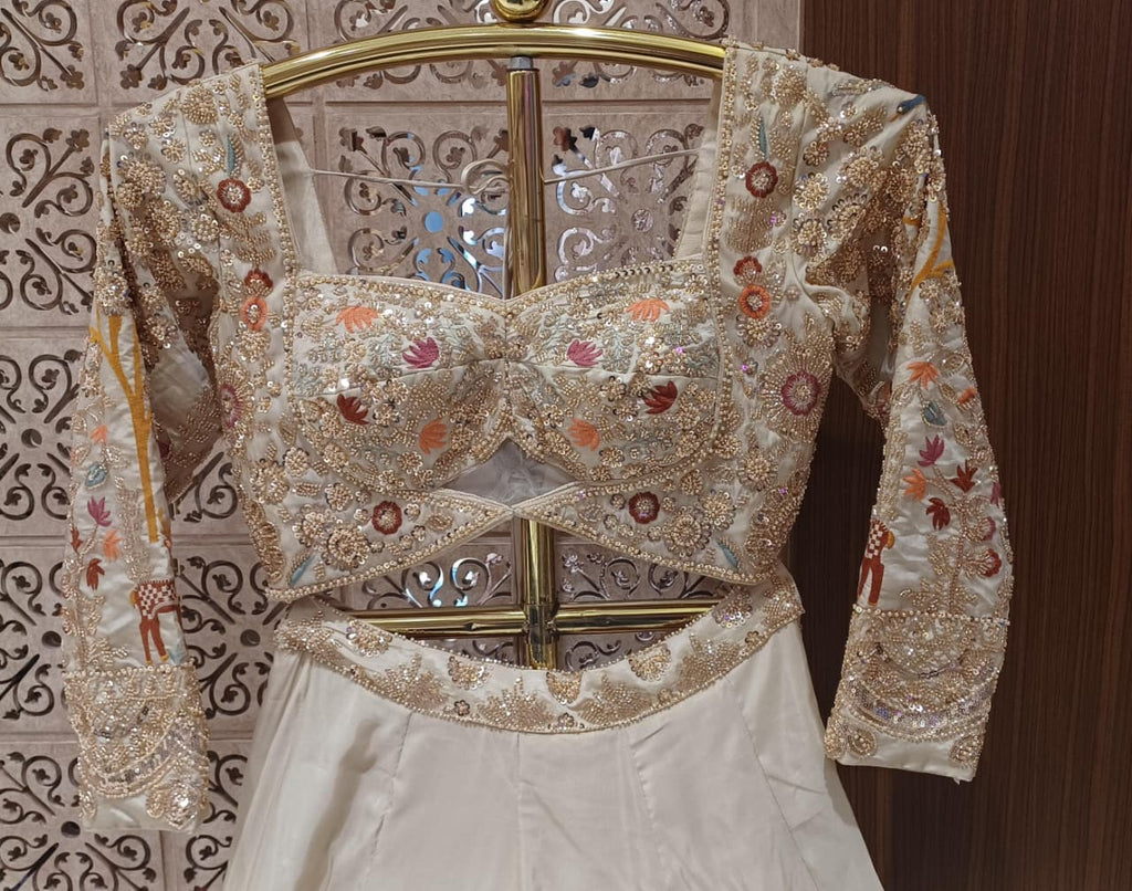 WEDDING,RECEPTION FUNCTIONAL PARTY WEAR LEHENGA CHOLI