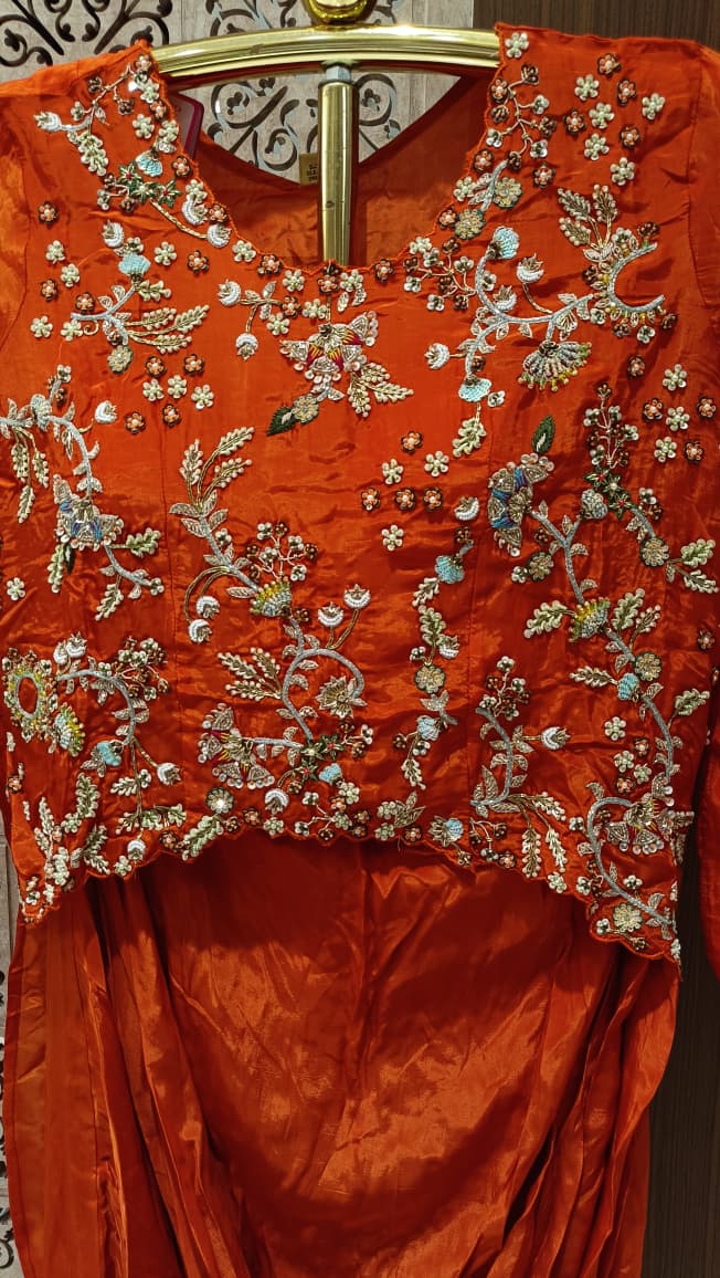 INDO-WESTERN FESTIVE OCCASSION PARTY WEAR OUTFIT