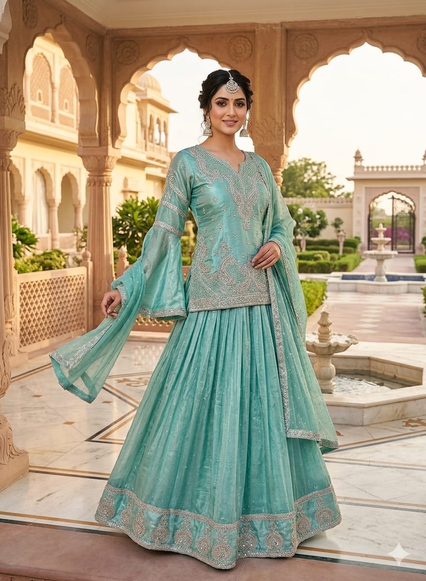 WEDDING,RECEPTION,FUNCTIONAL DESIGNER LEHENGA