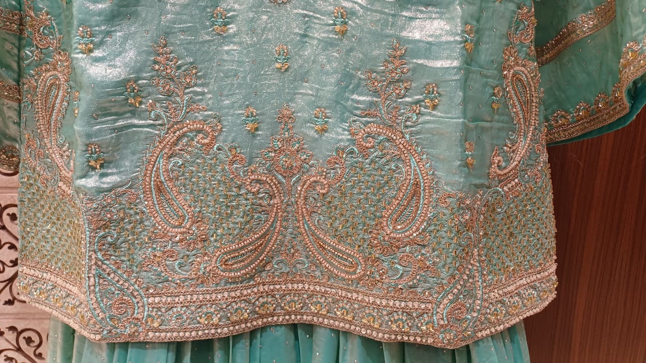 WEDDING,RECEPTION,FUNCTIONAL DESIGNER LEHENGA