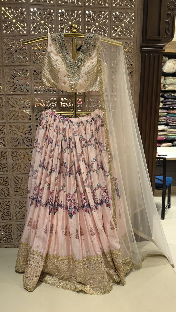 HALDI,MEHENDI WEDDING FESTIVE OCCASSION LEHENGA CHOLI