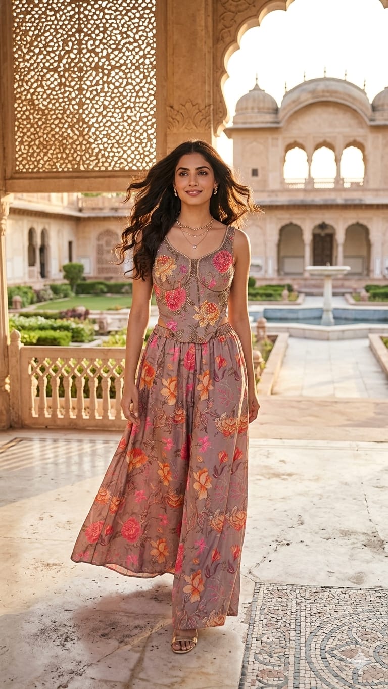 INDO-WESTERN OCCASSION PARTY WEAR LOOK