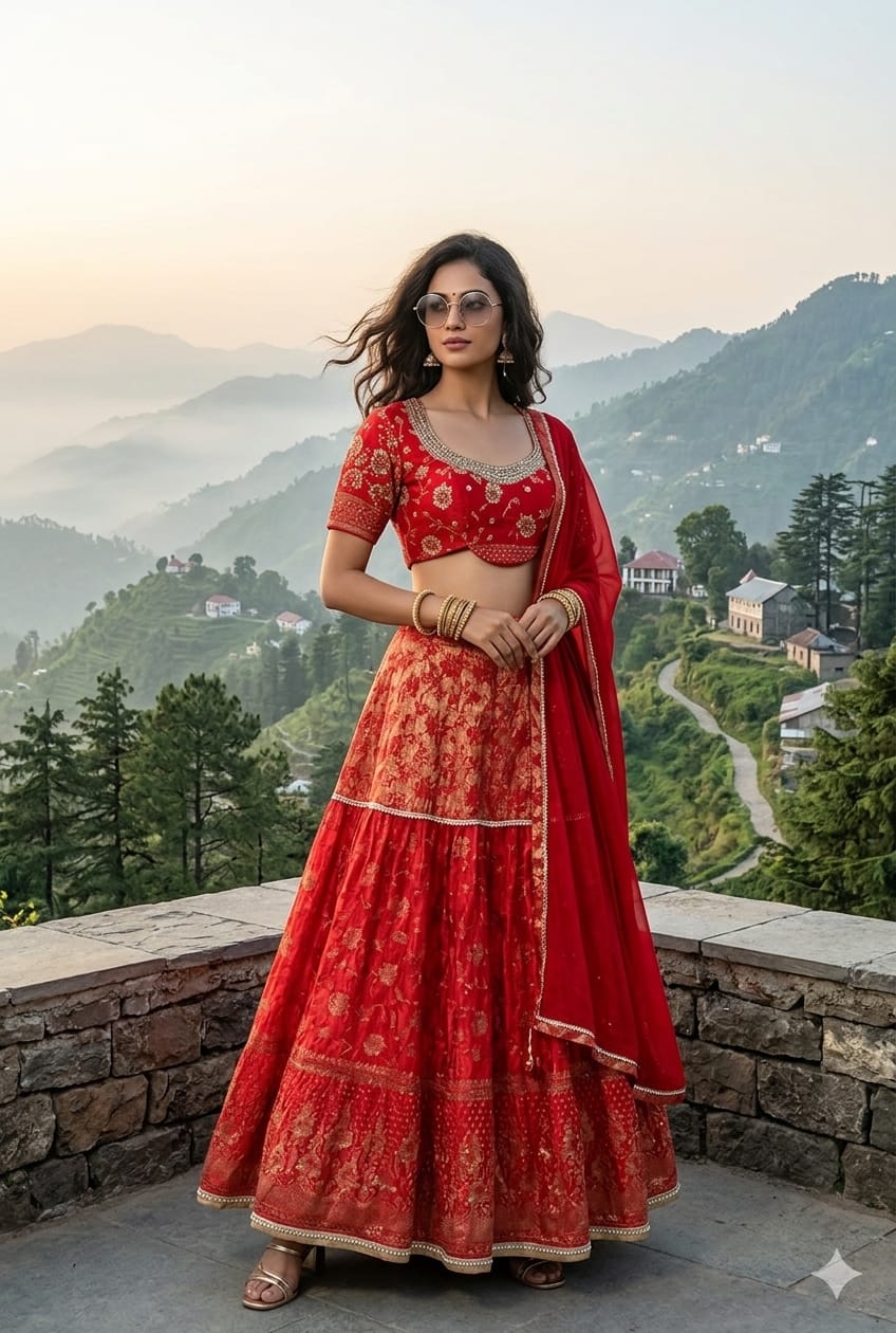 HALDI,MEHENDI,EVENING OCCASSION FESTIVE WEAR LEHENGA CHOLI
